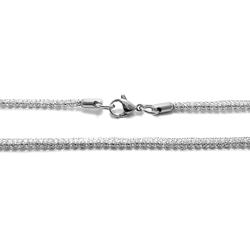 Cadena laila 1.8mm 50cm de acero quirúrgico