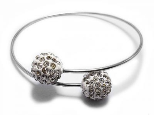 Esclava con bolas de fuego 13mm de acero quirúrgico