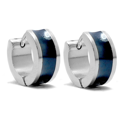 PACK x6 Aros cubanos esmaltados de acero quirúrgico