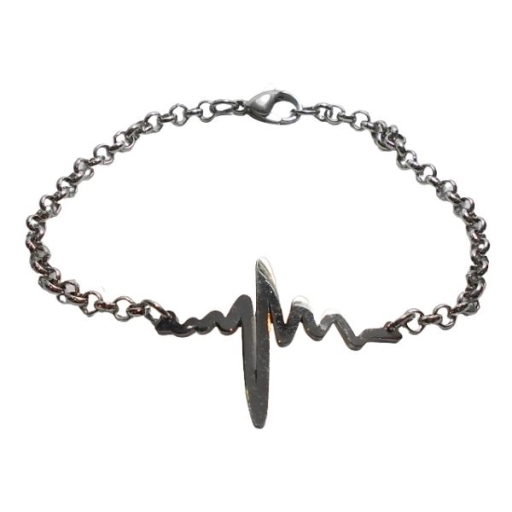 Pulsera Cardio de acero quirúrgico