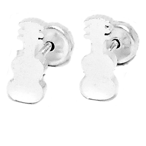 Aros tipo abridor bajo de acero blanco