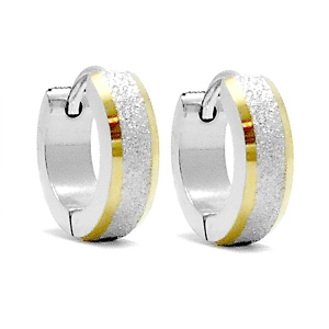 Aros cubanos con dorado de acero quirúrgico