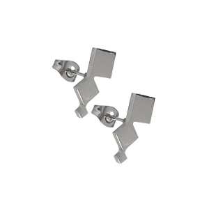 Aros figuras geométricas 15mm de acero quirúrgico