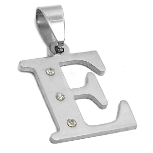 Inicial con cubic de acero quirurgico E