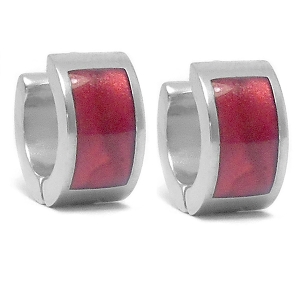 PACK X 6 Aros cubanos esmaltados bordo de acero quirúrgico