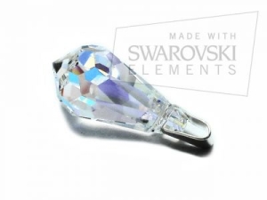 Dije de Plata Swarovski genuino lancia