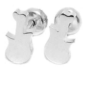 Aros tipo abridor guitarra lisa de acero blanco