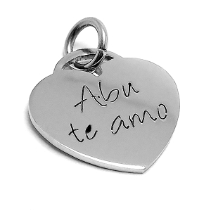 Dije "Abu te amo" de acero quirúrgico