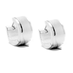PACK x6 Aros cubanos tramados de acero blanco