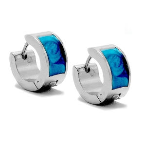 Aros cubanos esmaltado azul de acero quirúrgico