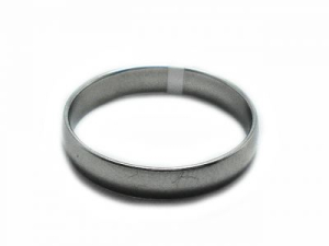 Anillo alianza 4mm de acero quirúrgico
