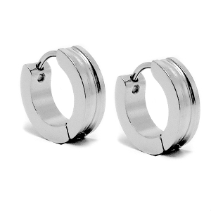 Aros cubanos tramados de acero quirúrgico