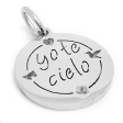 Dije "Yo te cielo" grande de acero quirúrgico -OFERTA-