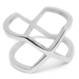 Anillo doble X de acero quirúrgico