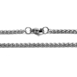 Cadena soga 3mm 45cm de acero quirúrgico