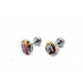 Abridores con microperlas multicolor de 6 mm de acero quirúrgico -OFERTA-